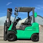 Дизельний навантажувач Mitsubishi KFD15T на нових пневмошинах