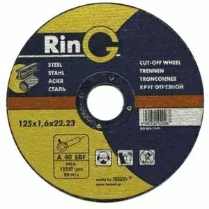 180 х 2.0 х 22.23. Отрезной круг (диск) для металла. RinG (Австрия).