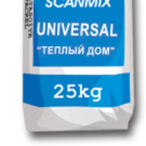 Клей для приклеивания ППС Scanmix (universal) 25кг