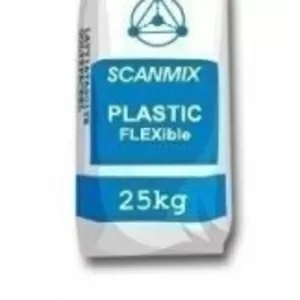Клей на цементной основе Scanmis Plastic (flexible) 25кг