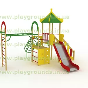 Различные детские игровые площадки со склада.