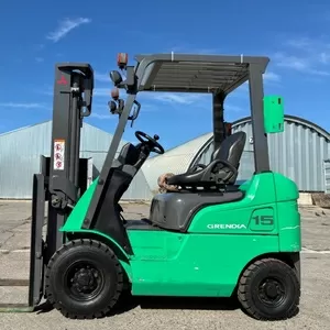 Дизельний навантажувач Mitsubishi KFD15T на нових пневмошинах
