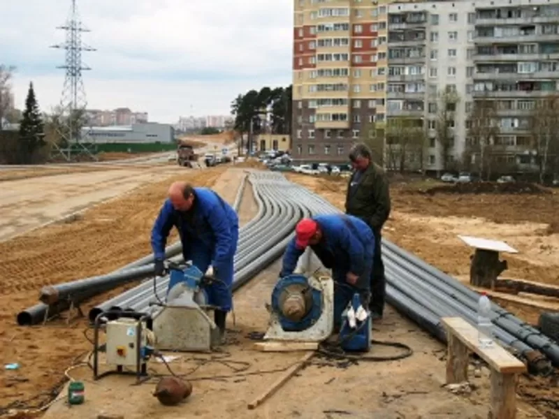 Строительство трубопроводов: водопровода. Монтаж и сварка труб 3