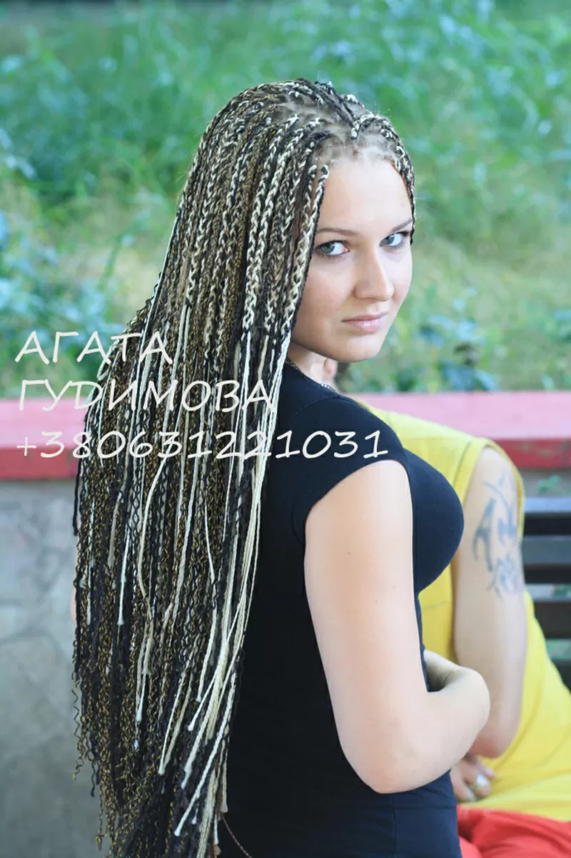 Афрокосички,  африканские косички,  дреды Николаев 3