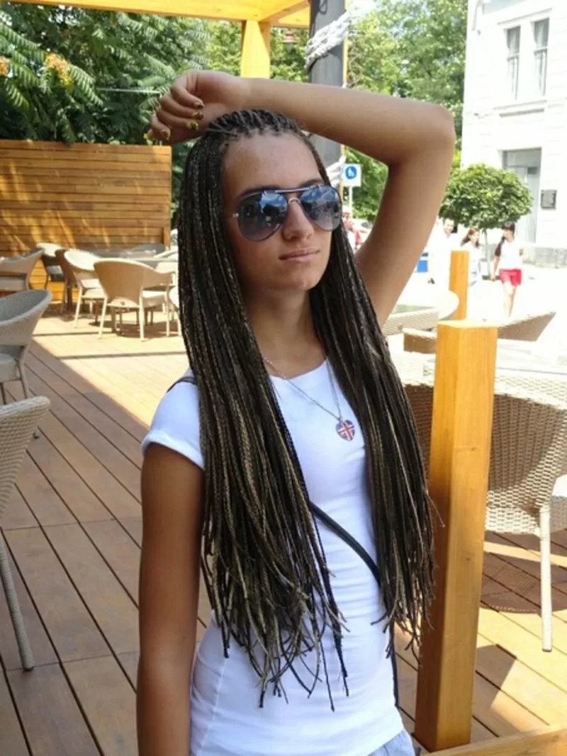 Афрокосички,  африканские косички,  дреды Николаев 4