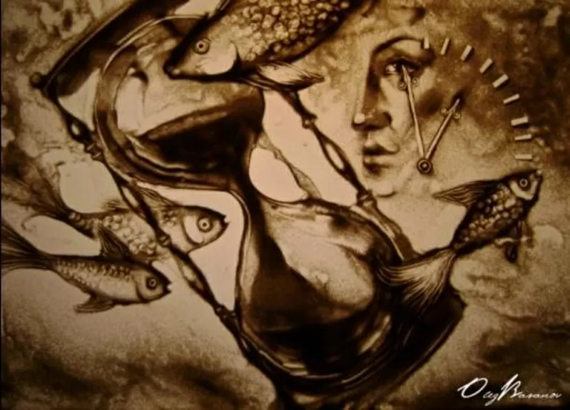 Шоу программа в стиле песочной анимации от студии Art4Show