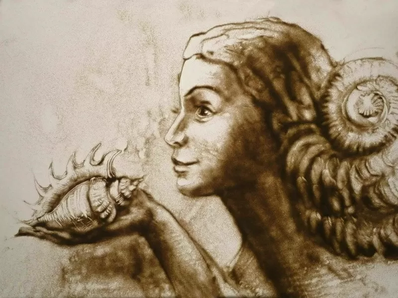 Шоу программа в стиле песочной анимации от студии Art4Show 2