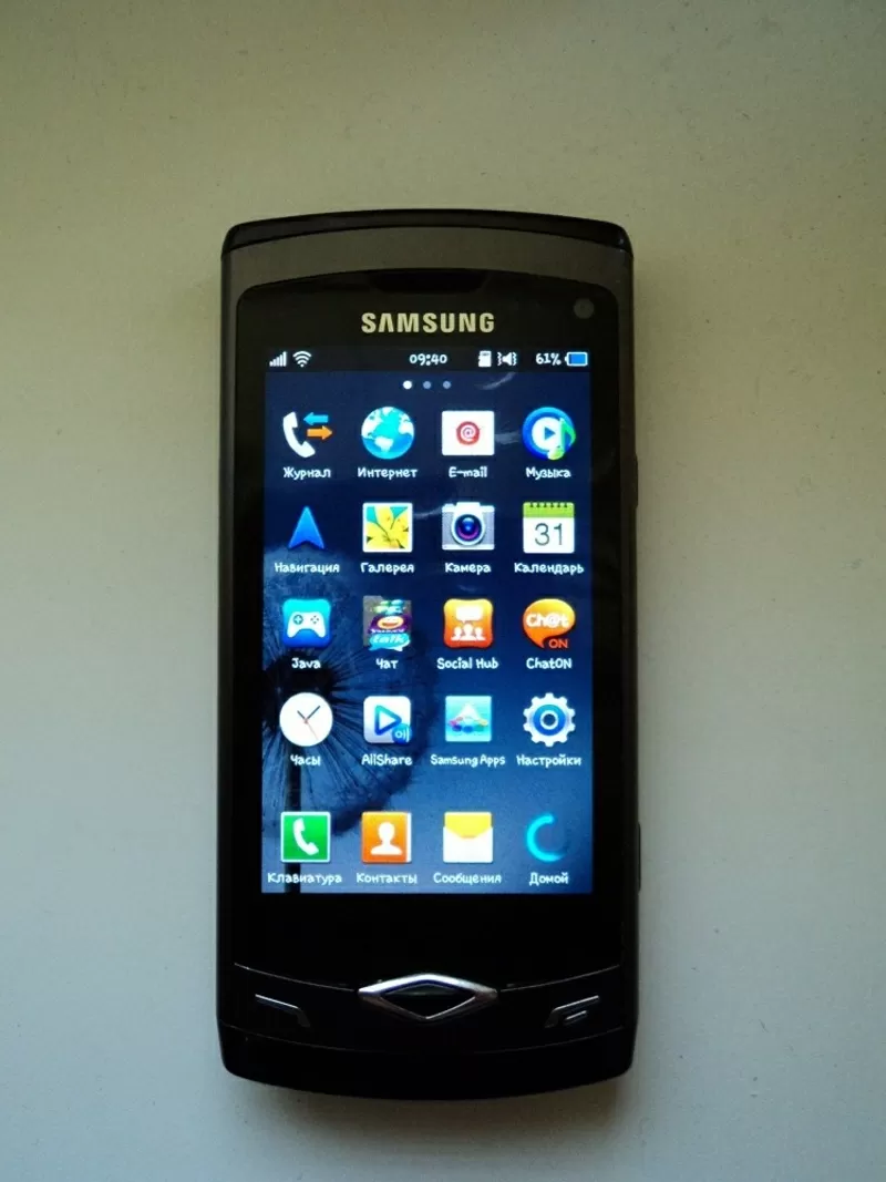 Продаю Samsung Wave s8500 black б/у
