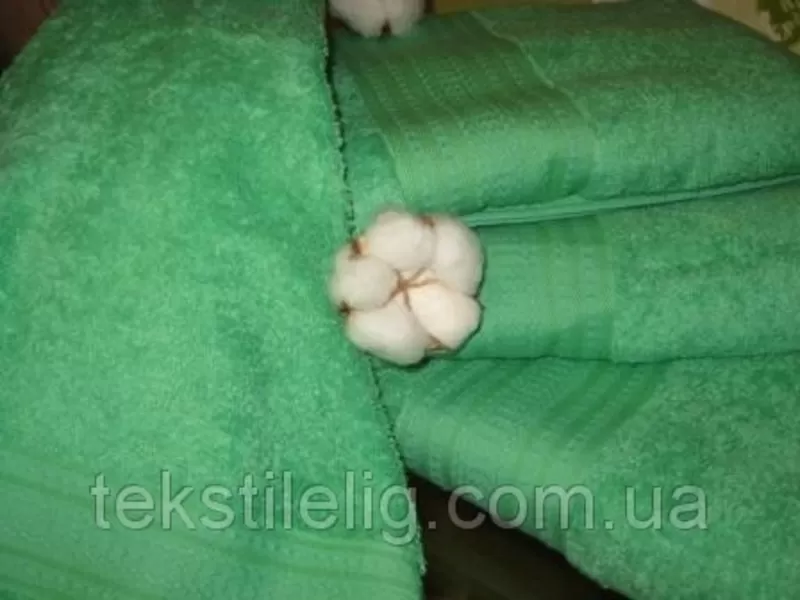 Махровые полотенца гладкокрашеные 40х80 2