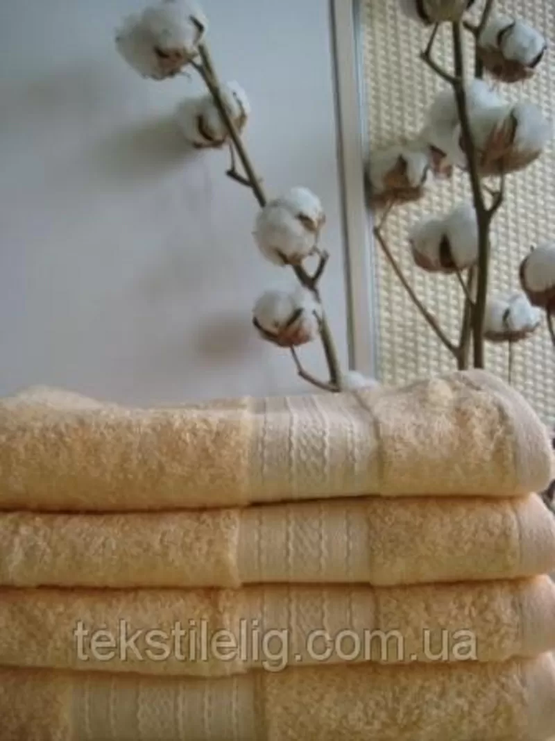 Махровые полотенца гладкокрашеные 40х80 3