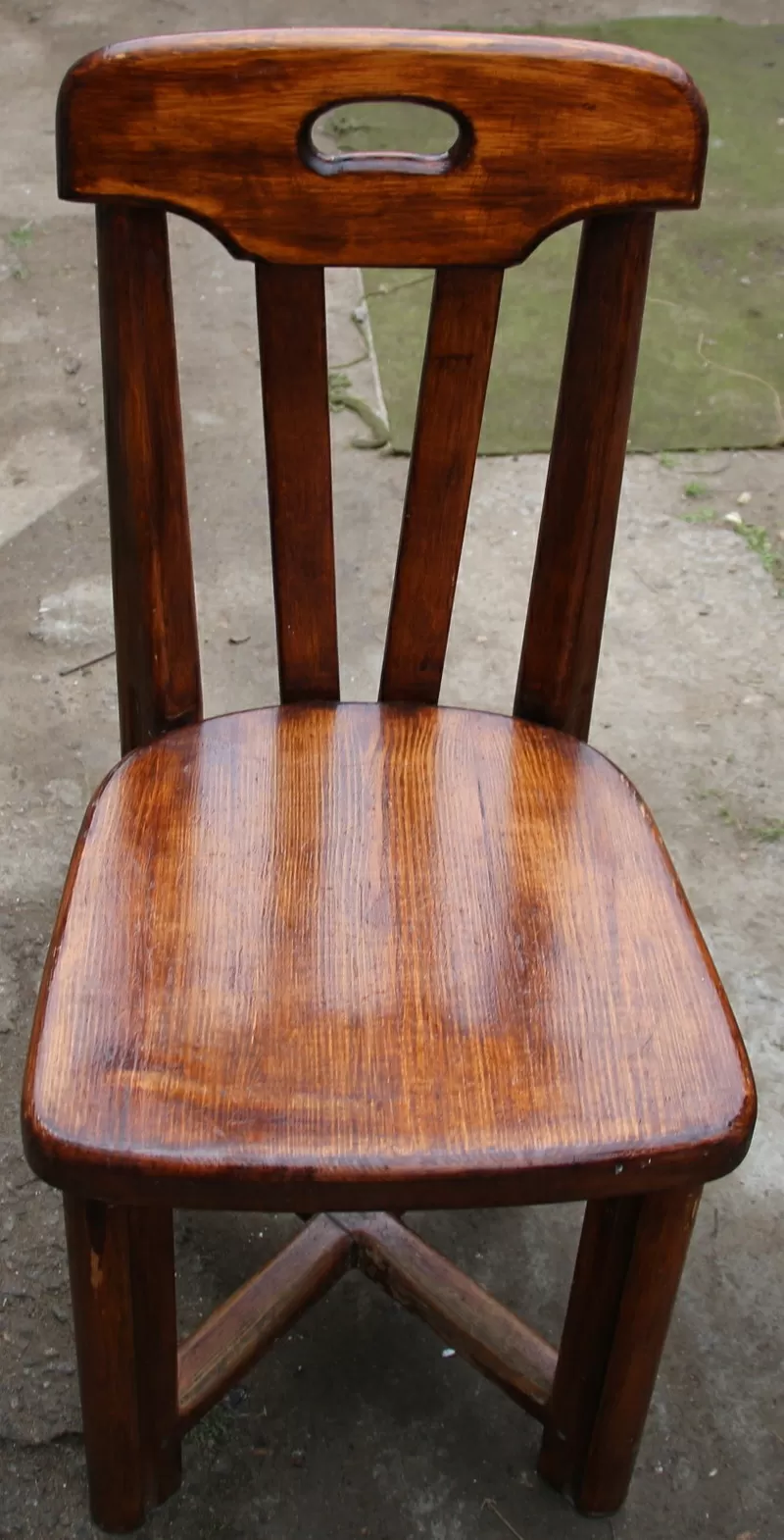 Деревянный стол + 4 стула 3
