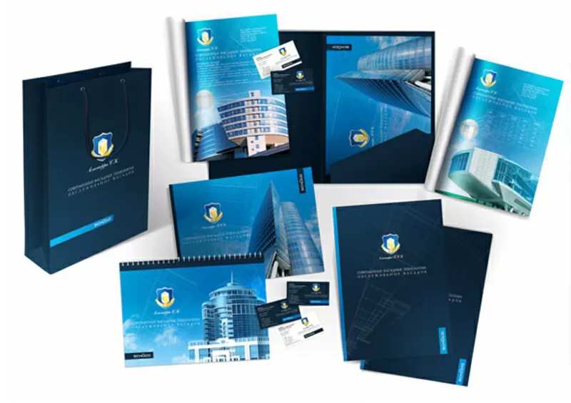 Фирменный стиль,  логотипы,  брендбук. Создание.  