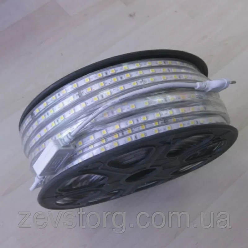 Герметичная лента LT-100M-220V (3528,  60 led) белый 2