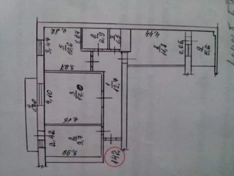 Срочно,  3к квартира 6 из 10 эт. пр. Октябрьский