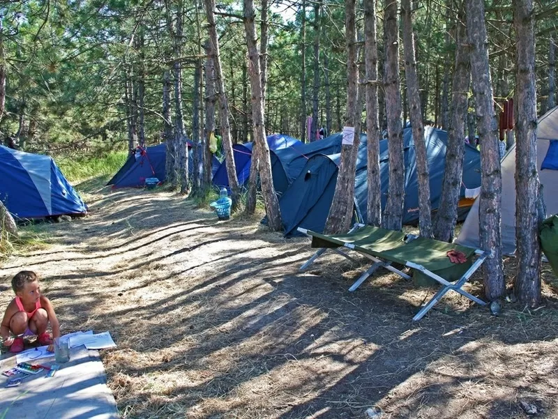 Детский палаточный лагерь 