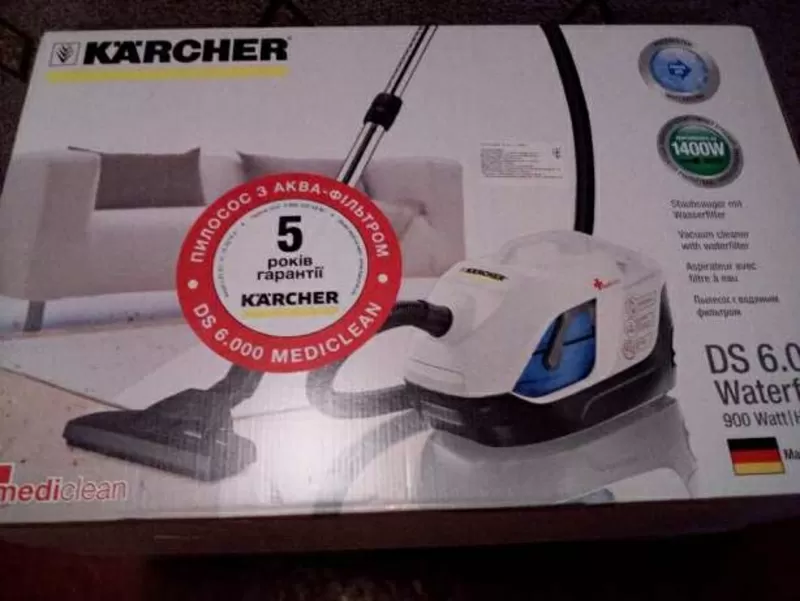 Продам пылесос Керхер Karcher DS 6.000+турбощетка 2