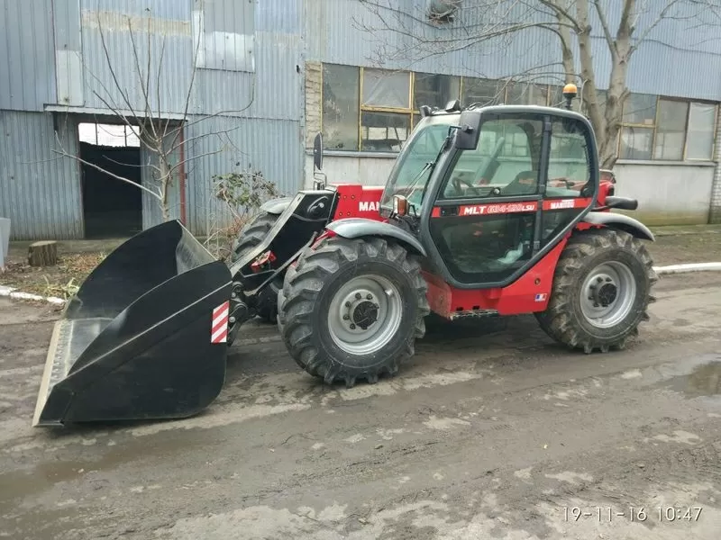 Аренда телескопического погрузчика Manitou MT634 с водителем 3