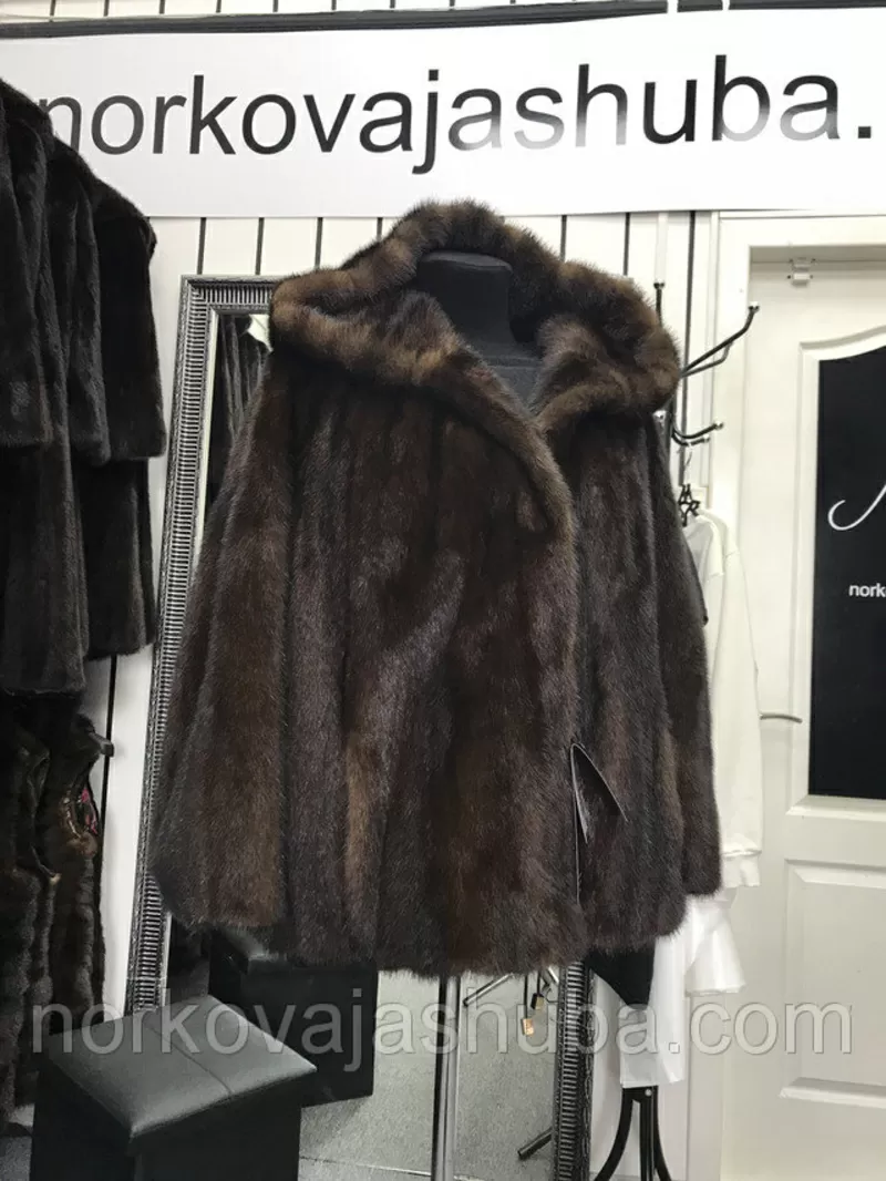 Красивая норковая автоледи 50 52 распродажа 2