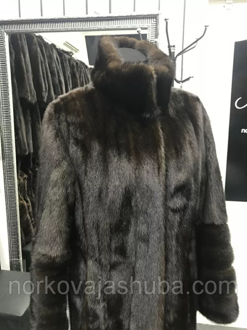 Купить женскую норковую шубу полушубок размер 42 44 2