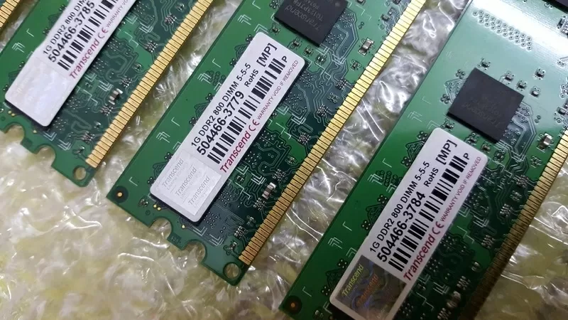 Память Transcend DDR2 1gb PC2-6400 800 Мhz 3
