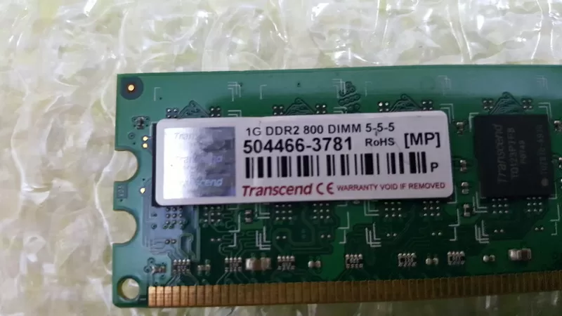 Память Transcend DDR2 1gb PC2-6400 800 Мhz 4