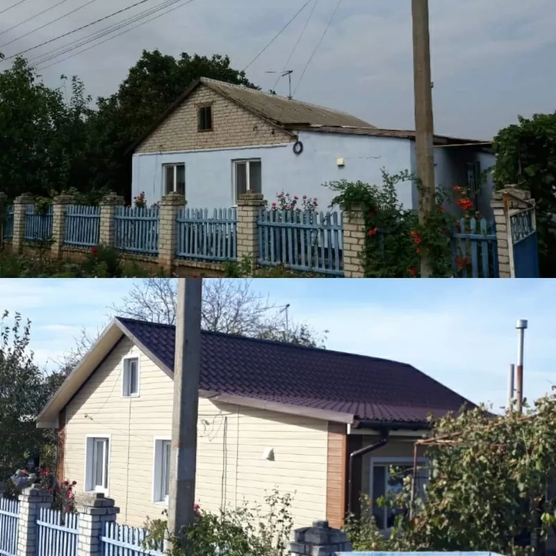 Облицовка фасадов домов САЙДИНГОМ 8
