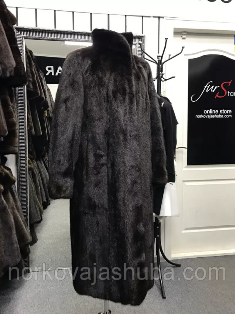 Фирменная классическая норковая шуба размеры 48 50 распродажа 4