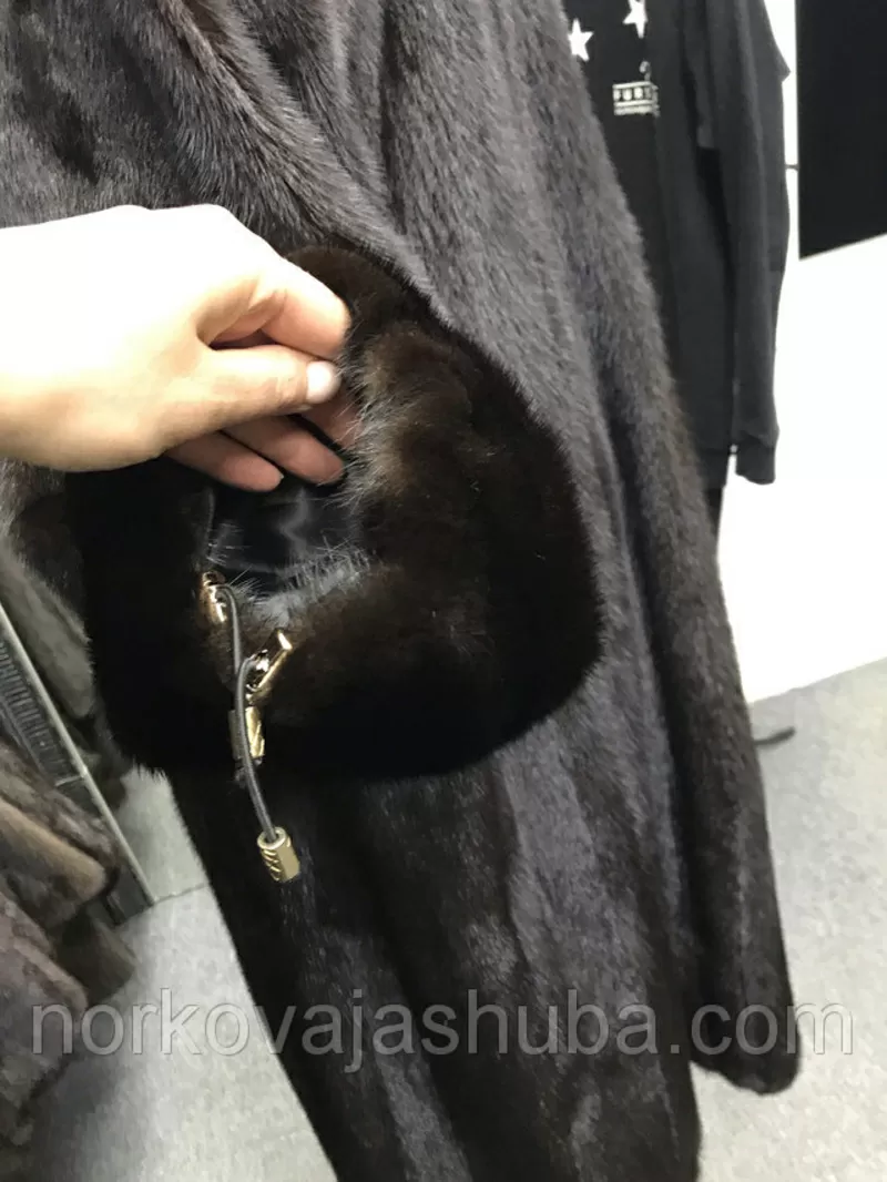 Женская шуба из меха норки размер 52 54 56 дешево 3
