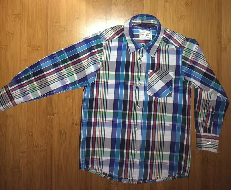 Рубашка Est.1989 Finest Quality для мальчика 6-9 лет