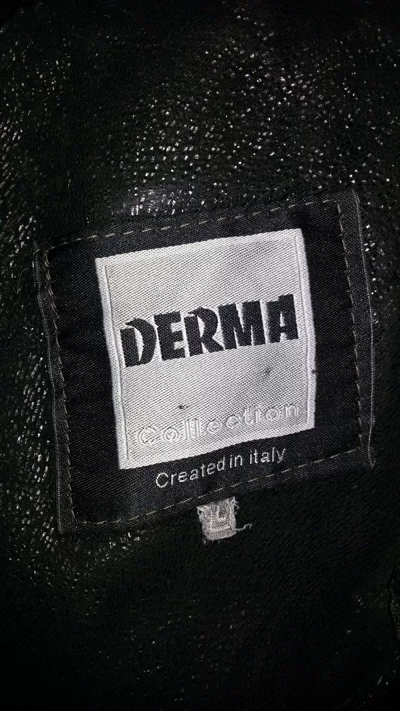 Дубленка женская DERMA Collection – Италия.Черная,  размер L 2