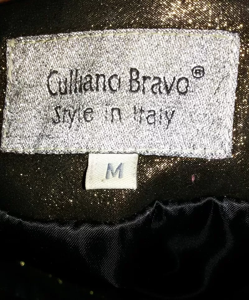 Куртка кожаная Culliano Bravo,  с отделкой из норки, пр-ва Италия  4