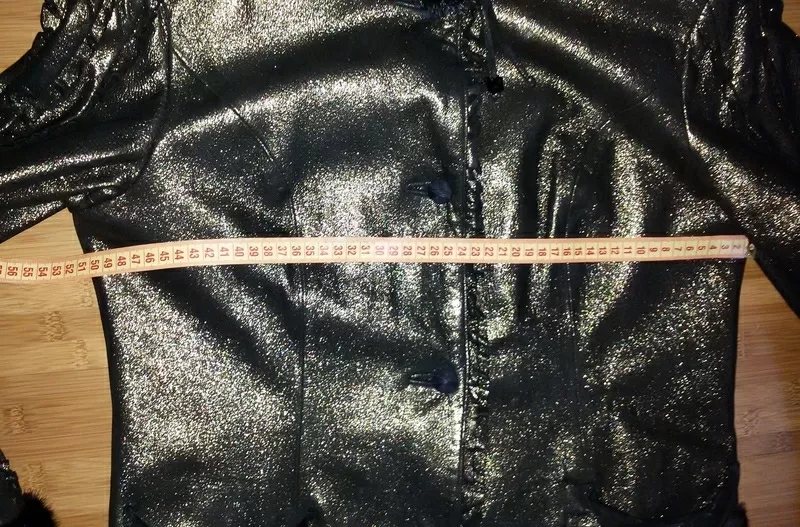 Куртка кожаная Culliano Bravo,  с отделкой из норки, пр-ва Италия  6