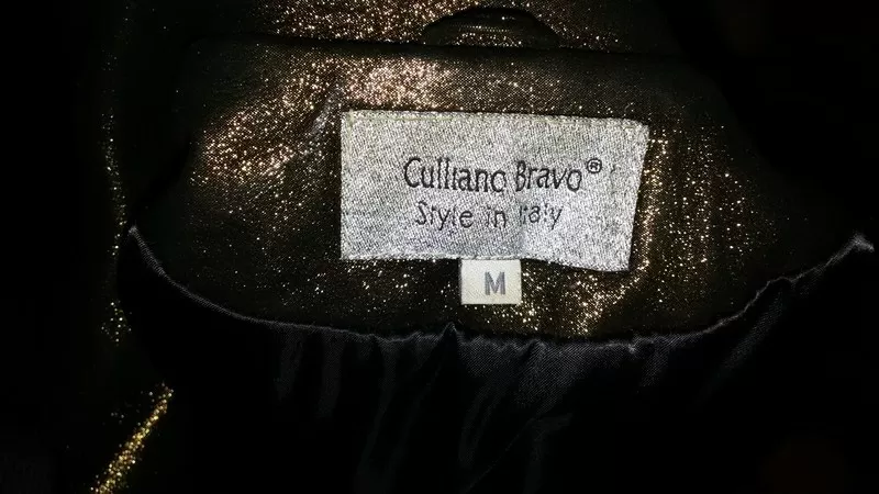 Куртка кожаная Culliano Bravo,  с отделкой из норки, пр-ва Италия  11