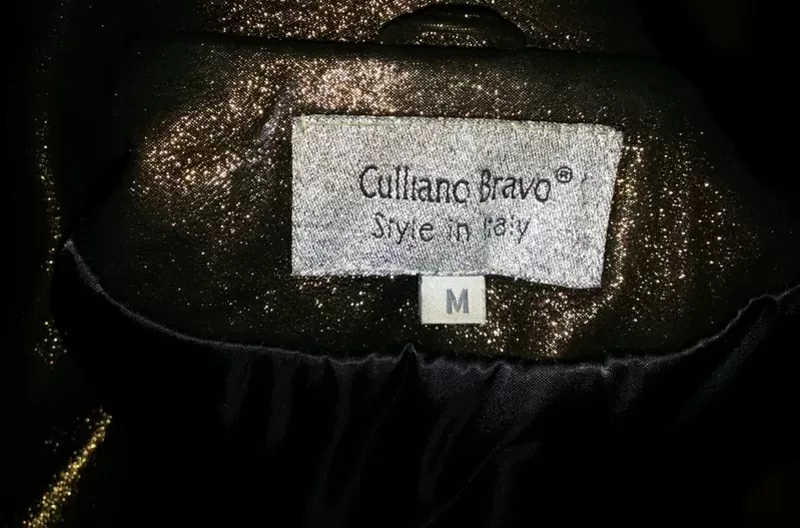 Куртка кожаная Culliano Bravo,  с отделкой из норки, пр-ва Италия  12