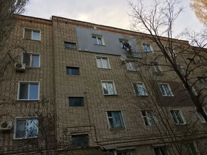 Утепление стен Николаев,  устранение грибка и сырости,  высотные работы. 4
