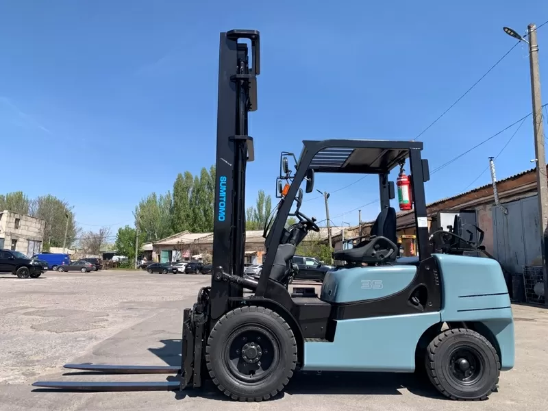 Вилочний автонавантажувач Sumitomo (Mazda),  на 3.5 тонни та щоглою 5 м