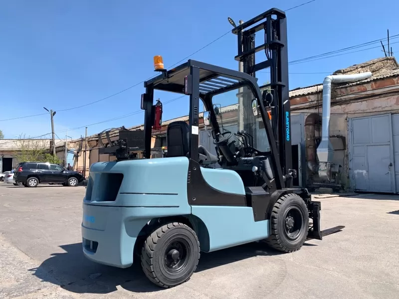 Вилочний автонавантажувач Sumitomo (Mazda),  на 3.5 тонни та щоглою 5 м 4