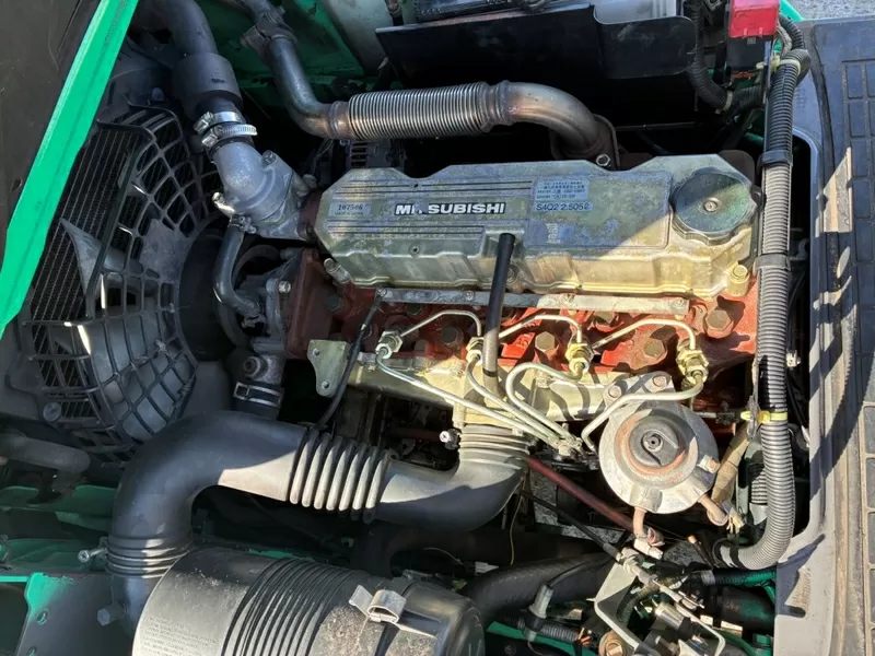 Дизельний навантажувач Mitsubishi KFD15T на нових пневмошинах 7